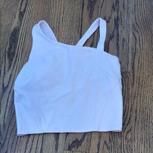 Light Pink Cropped Lululemon Align Tank Top